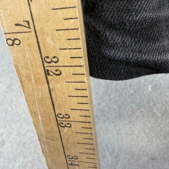 Ed Hardy Jeans Women's 32 (14) Black Embroidered Tiger Slim Flare Y2K Streetwear - Picture 15 of 16